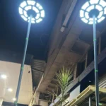 תאורה צמוד תקרה חמש ראשים מתכוונן  GU10 RADIUS מבית Semicom