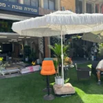 שמשיית מקרמה בוהו יוקרתית לגינה ולחצר – דגם Ibiza